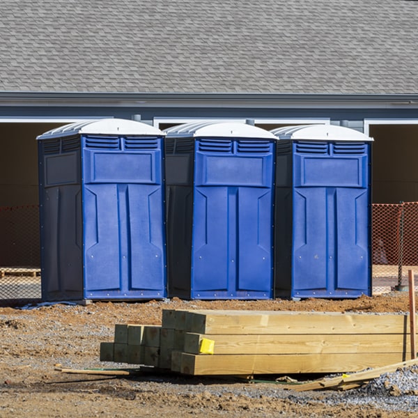 how do i determine the correct number of portable toilets necessary for my event in Oberon North Dakota